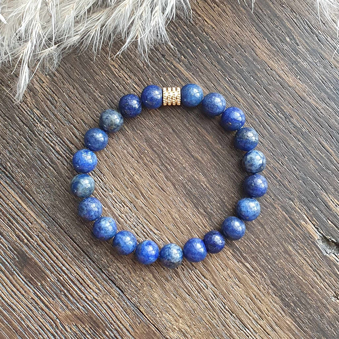 Bracelet en Lapis Lazuli - 8mm