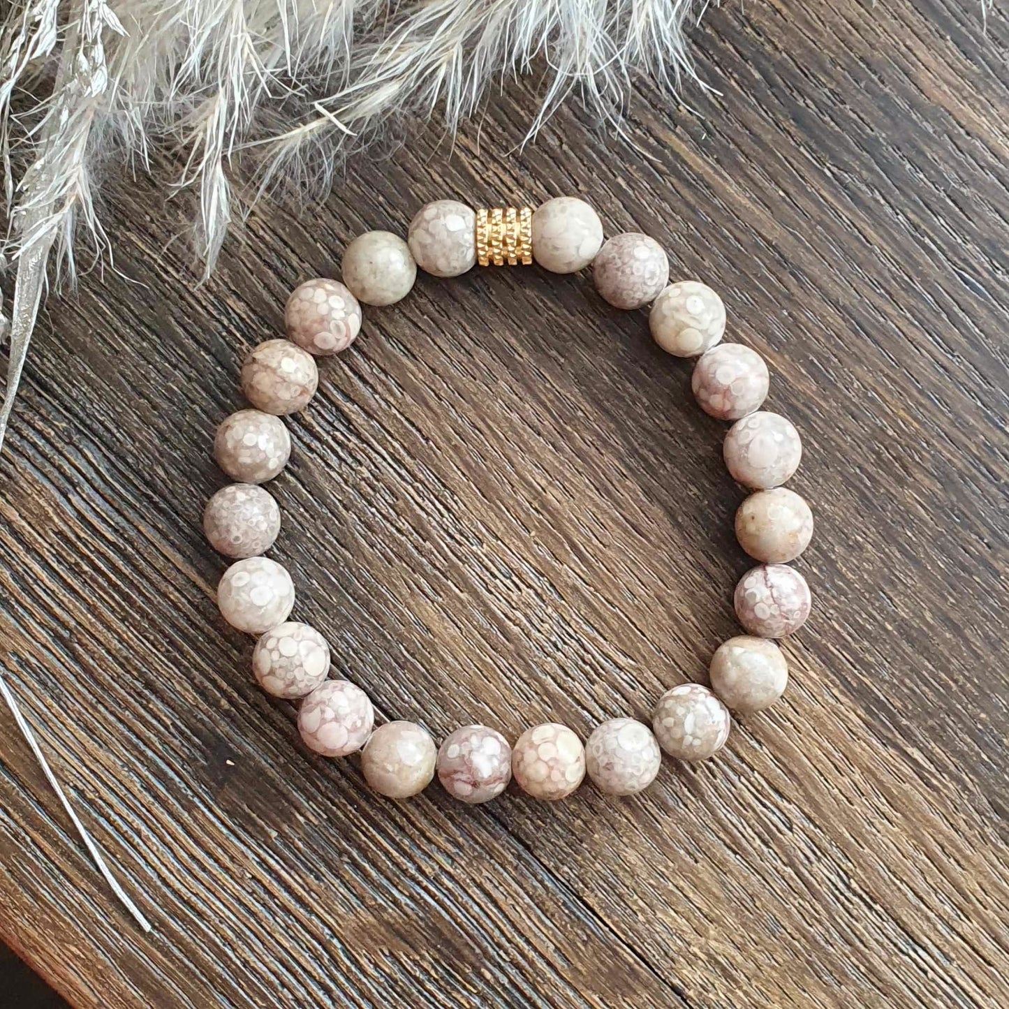 Bracelet en Maifanite - 8mm