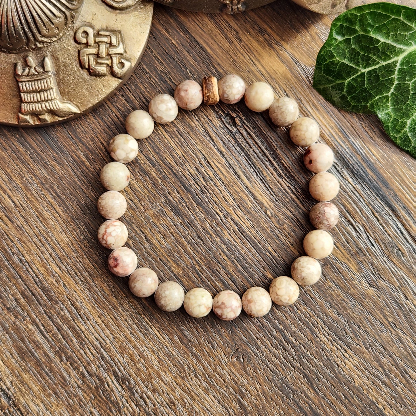 Bracelet en Maifanite - 8mm