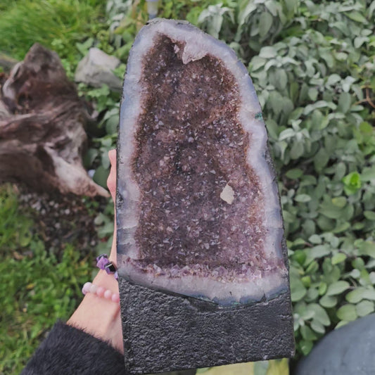 Géode en Améthyste