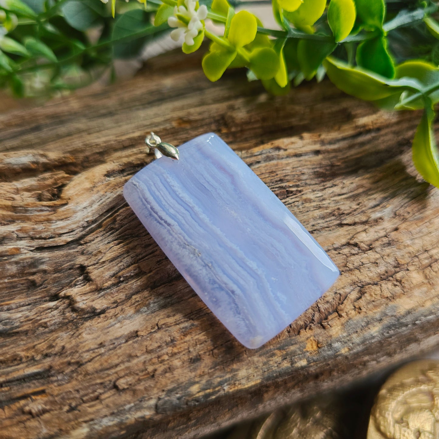 Pendentif en Calcédoine - n°1