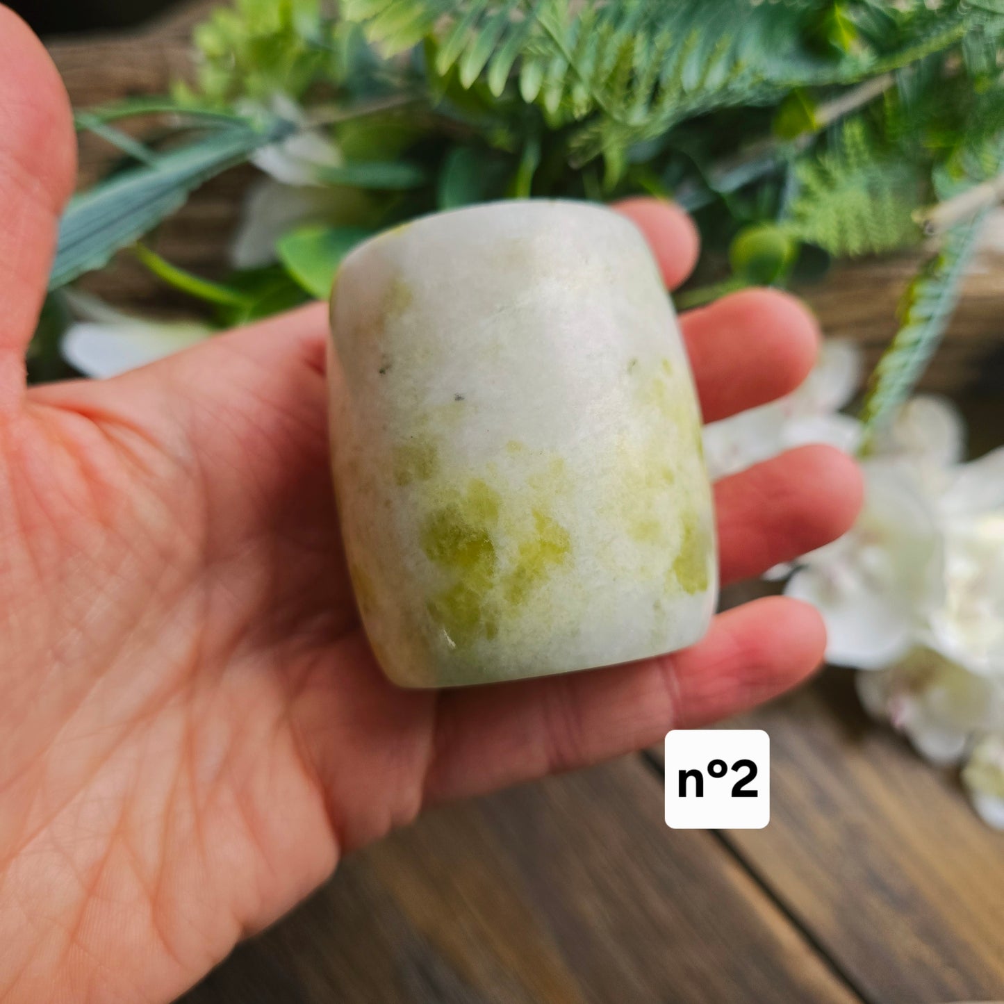 Tasse en Jade "couleur citron"