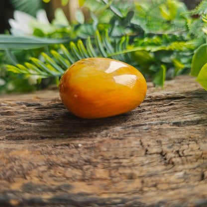 Galet en Agate orange - n°1