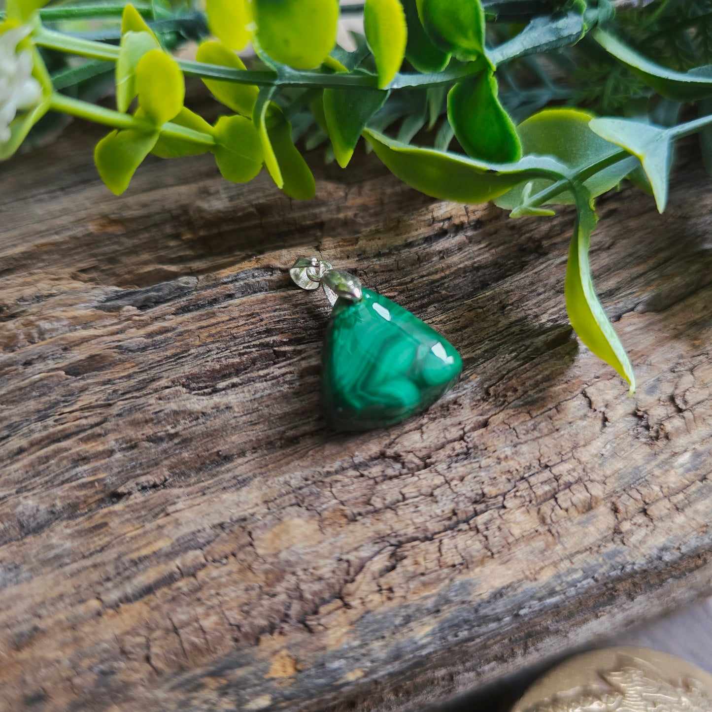 Pendentif en Malachite - n°14