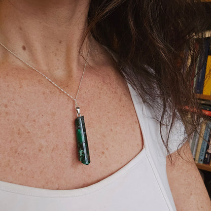 Pendentif Totem en Chrysocolle - n°4