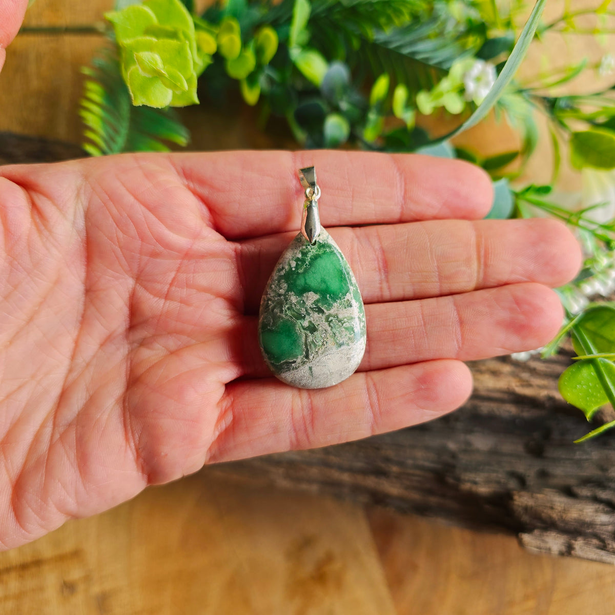 Pendentif en Variscite - n°1