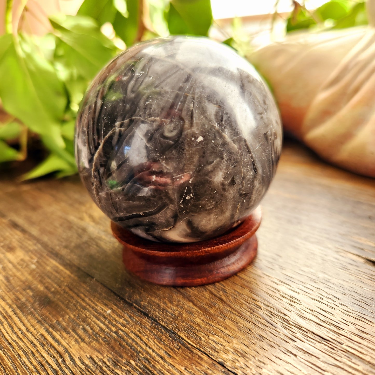 Sphère en Jaspe Picasso - n°2