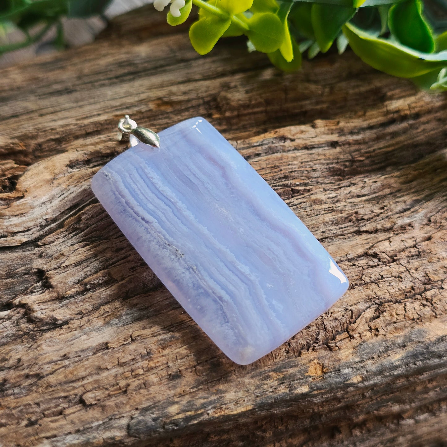 Pendentif en Calcédoine - n°1