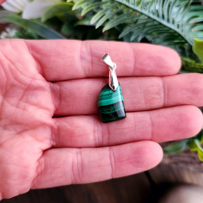 Pendentif en Malachite - n°8