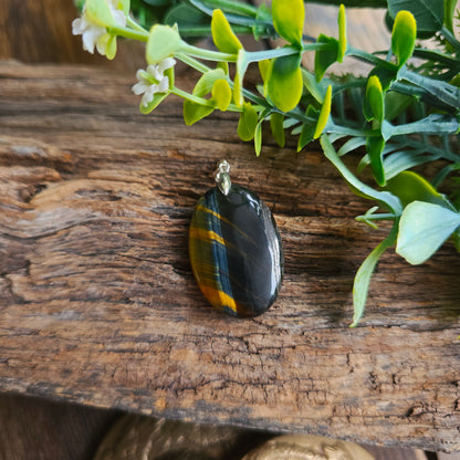 Pendentif en Œil de tigre - n°4