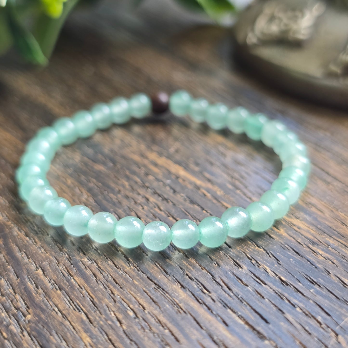 Bracelet enfant en Aventurine verte - 4mm