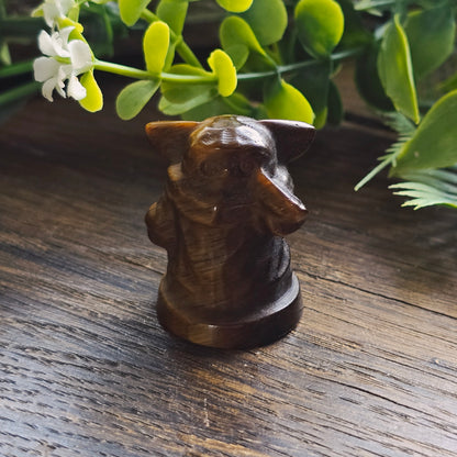 Yoda sculptés