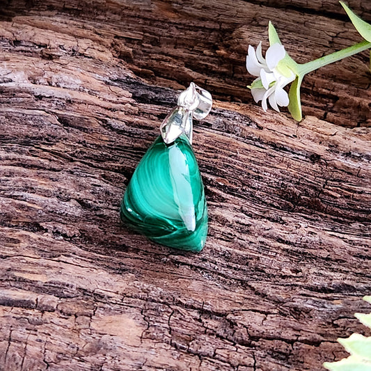 Pendentif en Malachite - n°11