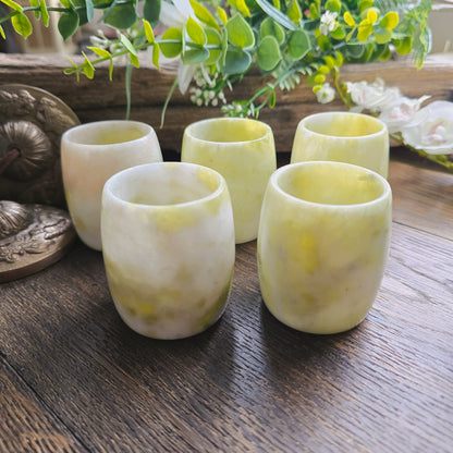 Tasse en Jade "couleur citron"