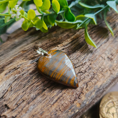 Pendentif en Œil de tigre - n°5