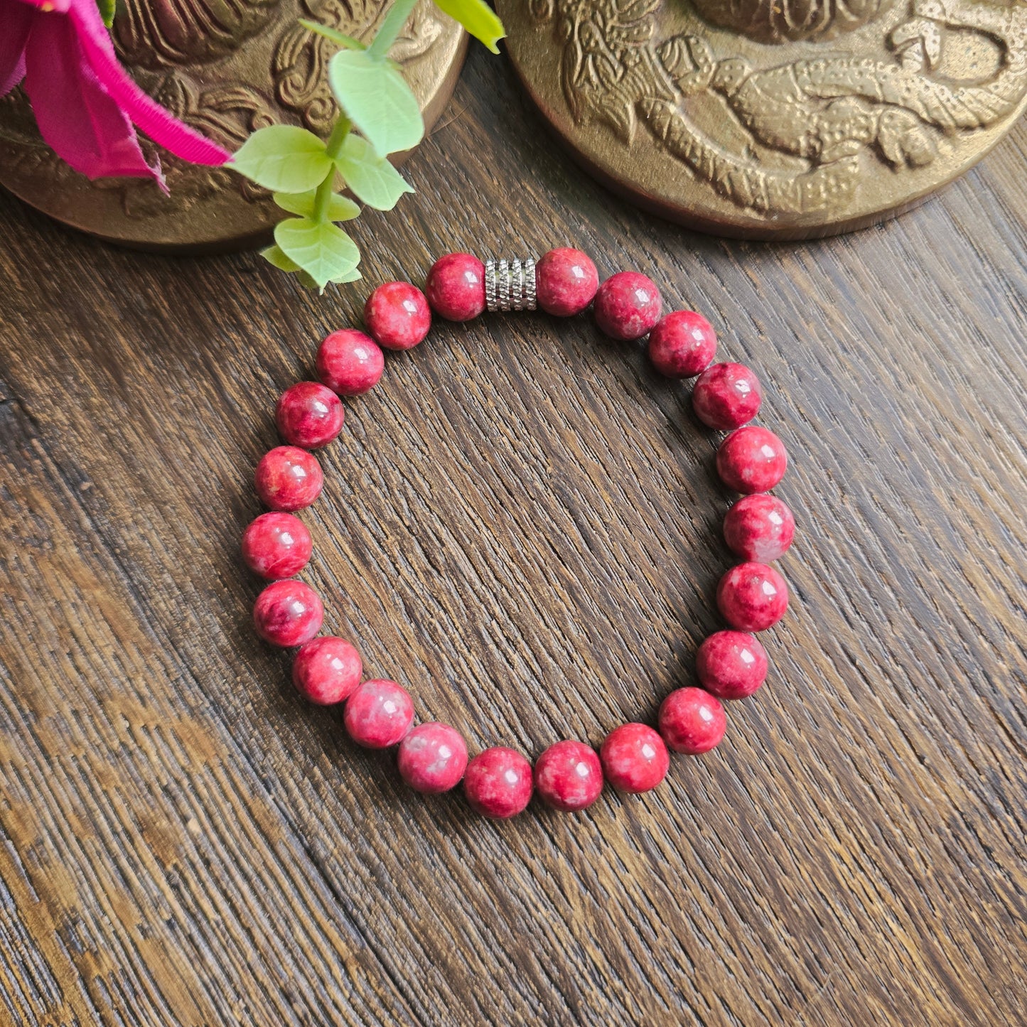 Bracelet en Thulite - 8mm
