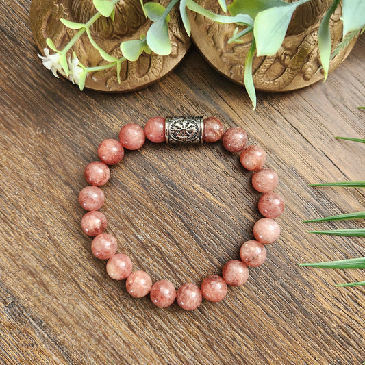 Bracelet en Quartz fraise - 10mm