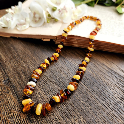 Collier en Ambre - Grand