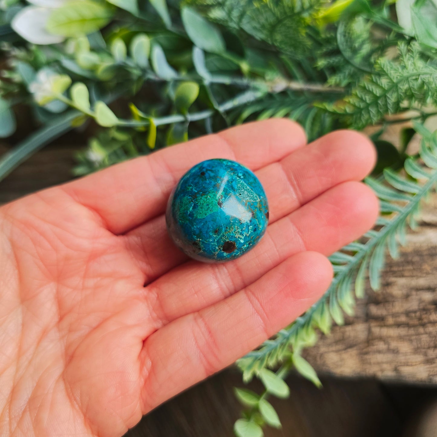 Galet en Chrysocolle - n°1