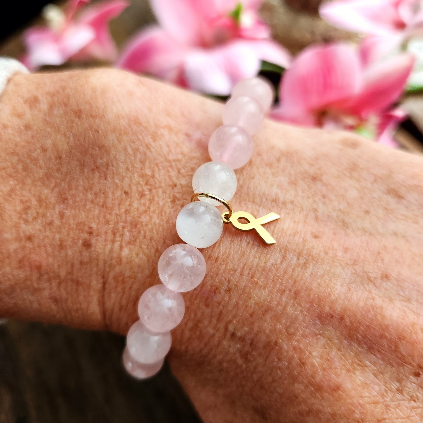 🎀 Bracelet Octobre Rose