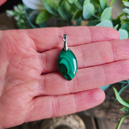 Pendentif en Malachite - n°13