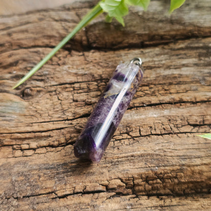 Pendentif Totem en Améthyste - n°1