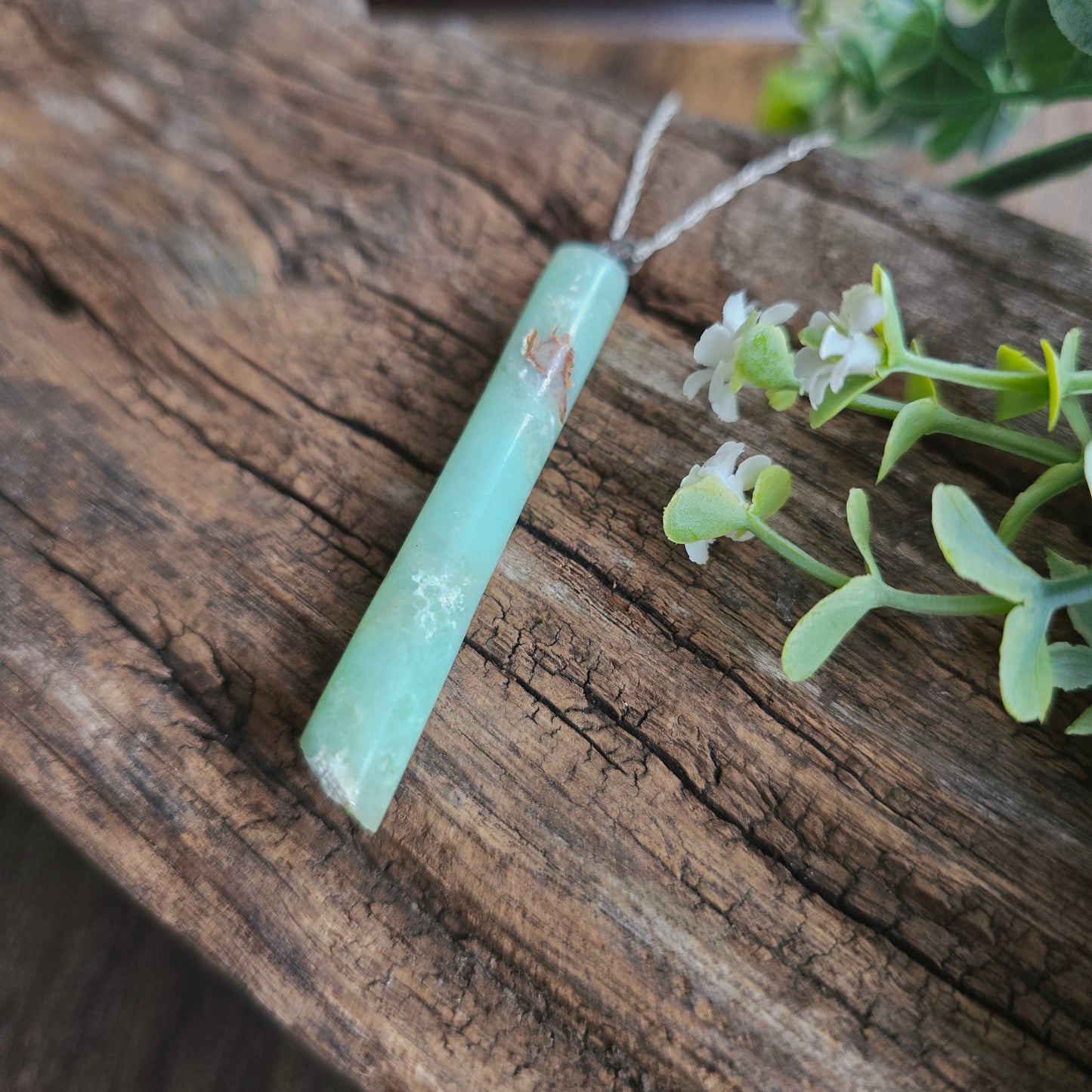 Pendentif Totem en Chrysoprase - n°4
