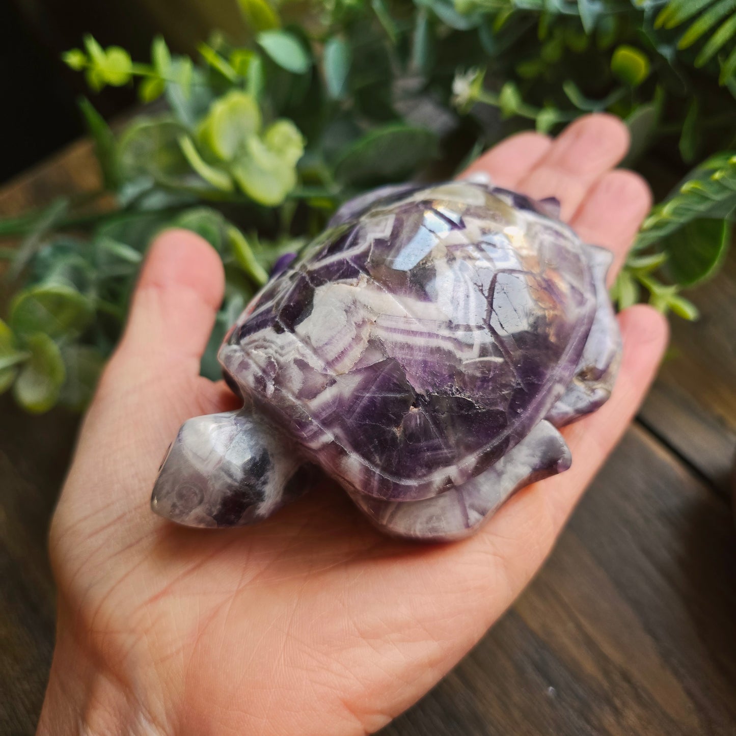 Tortue en Améthyste