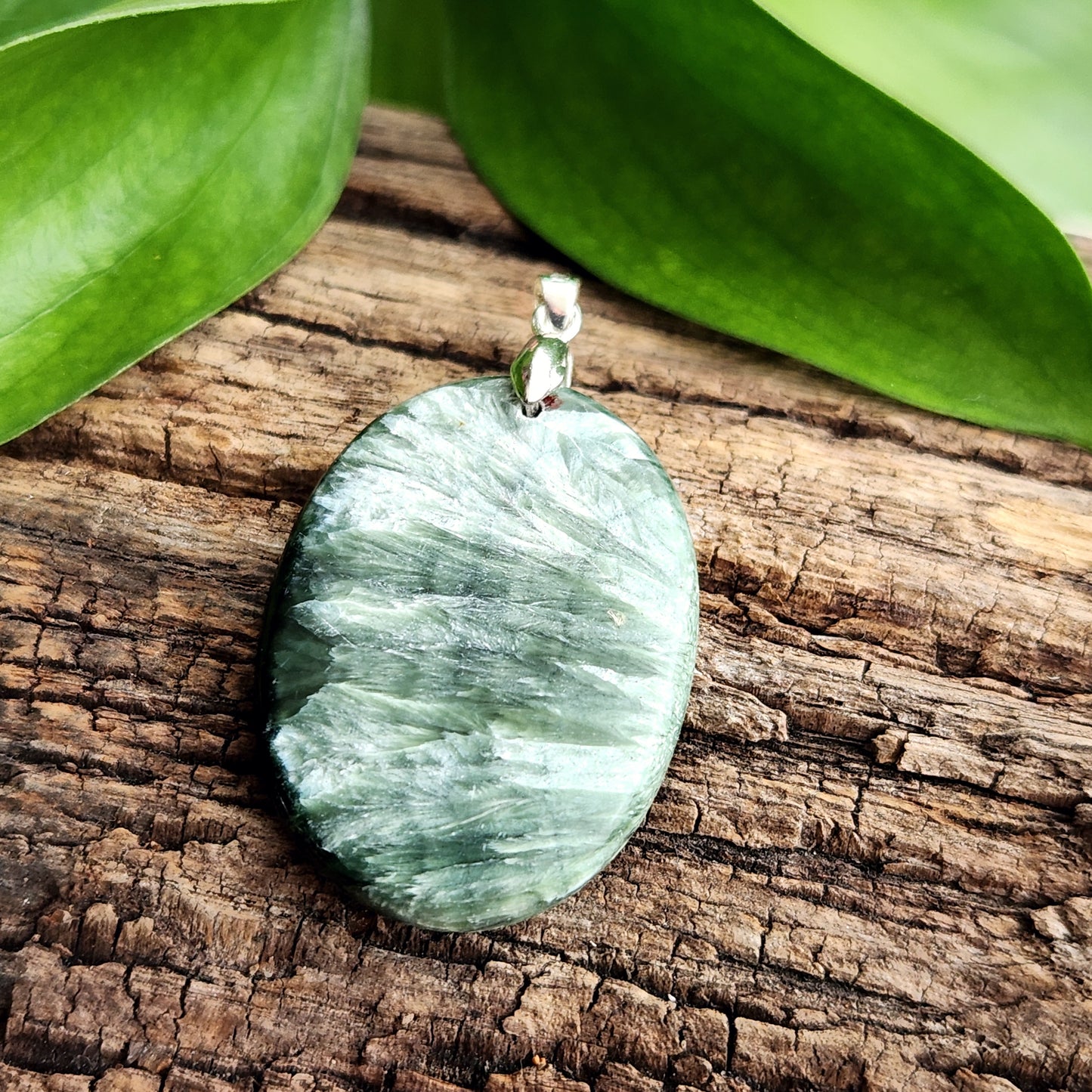 Pendentif en Séraphinite - n°1