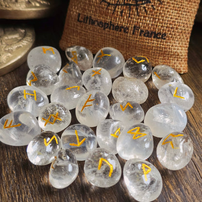 Runes en Cristal de Roche