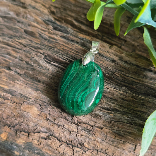 Pendentif en Malachite - n°11