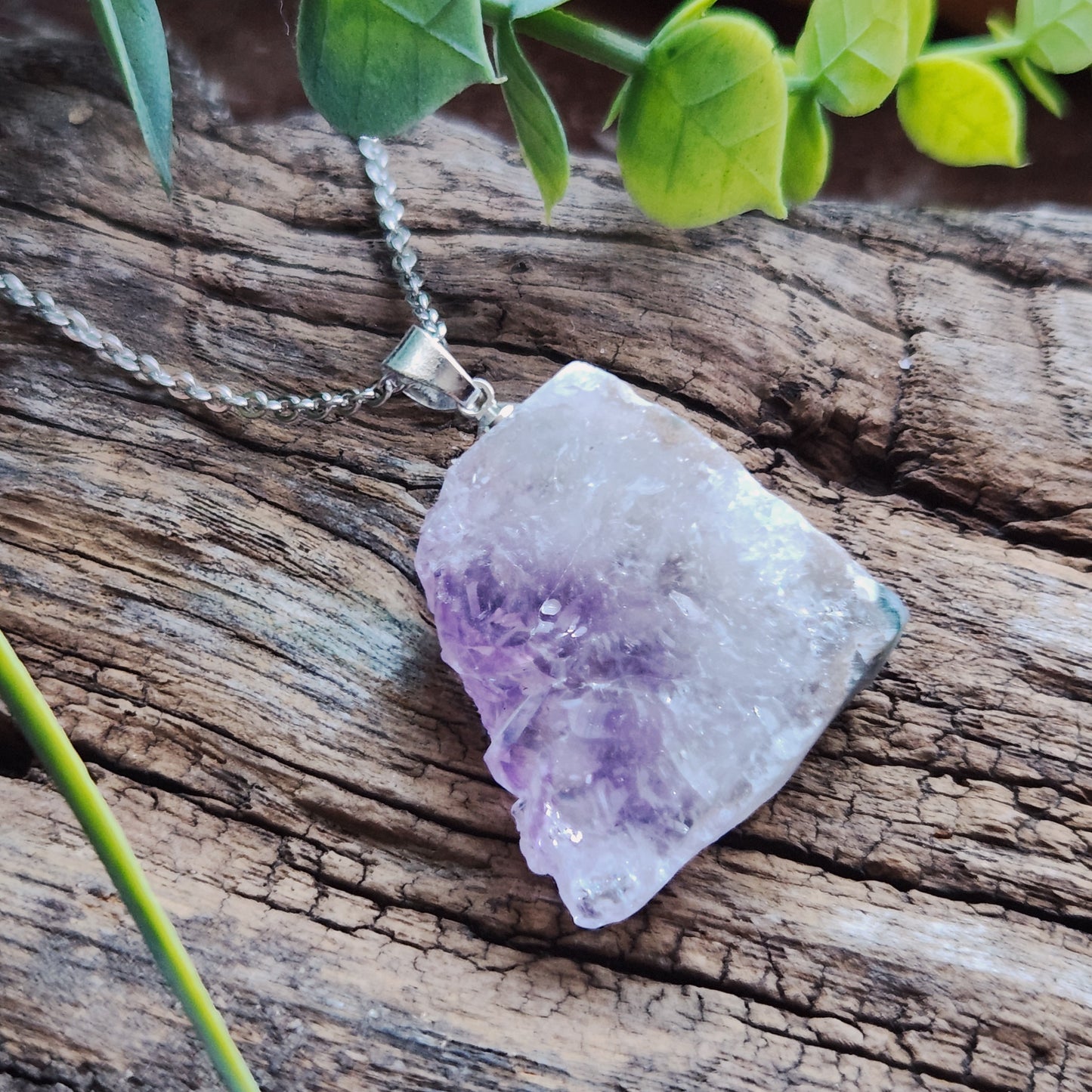 Pendentif en Améthyste brute n°2