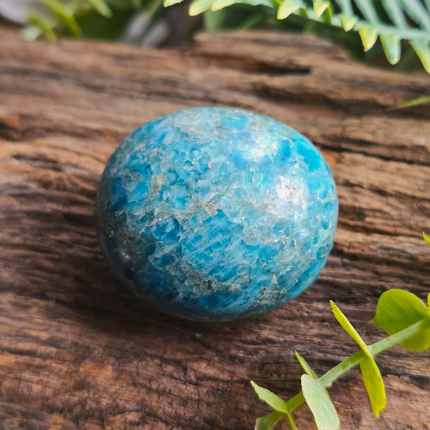 Galet en Apatite bleue - n°3