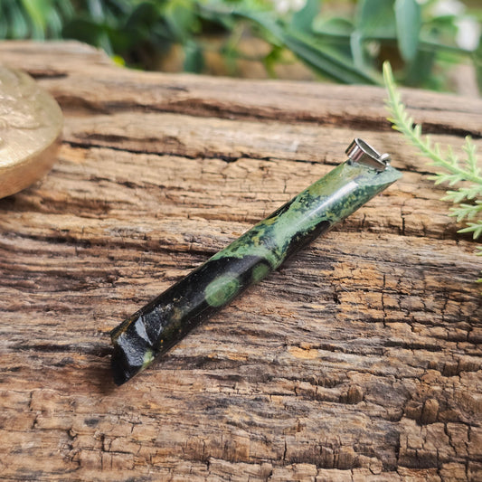 Pendentif Totem en Jaspe kambaba - n°1