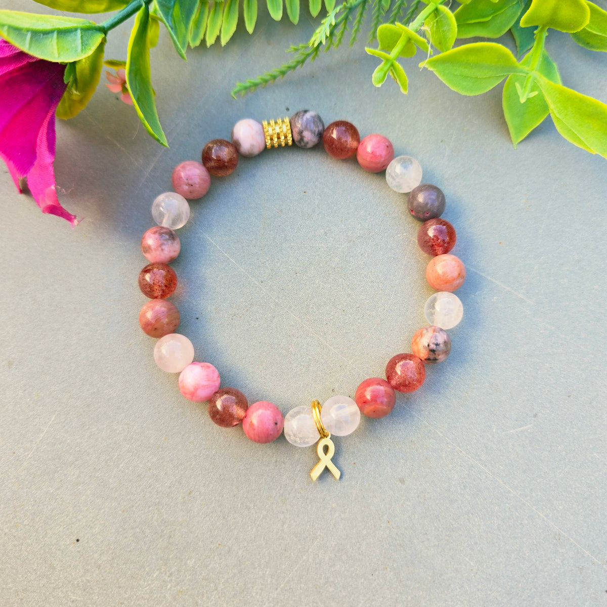🎀 Bracelet Octobre Rose