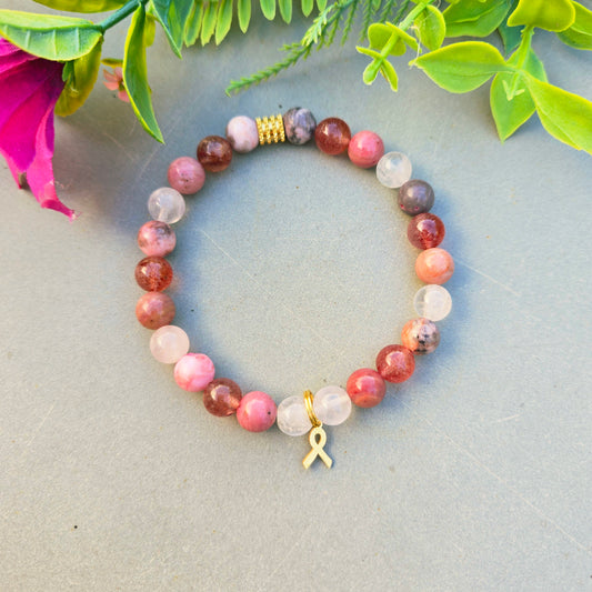 🎀 Bracelet Octobre Rose