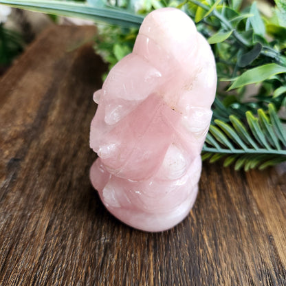 Ganesh en Quartz Rose