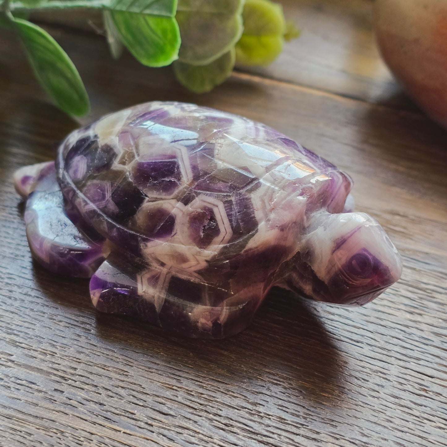 Tortue en Améthyste