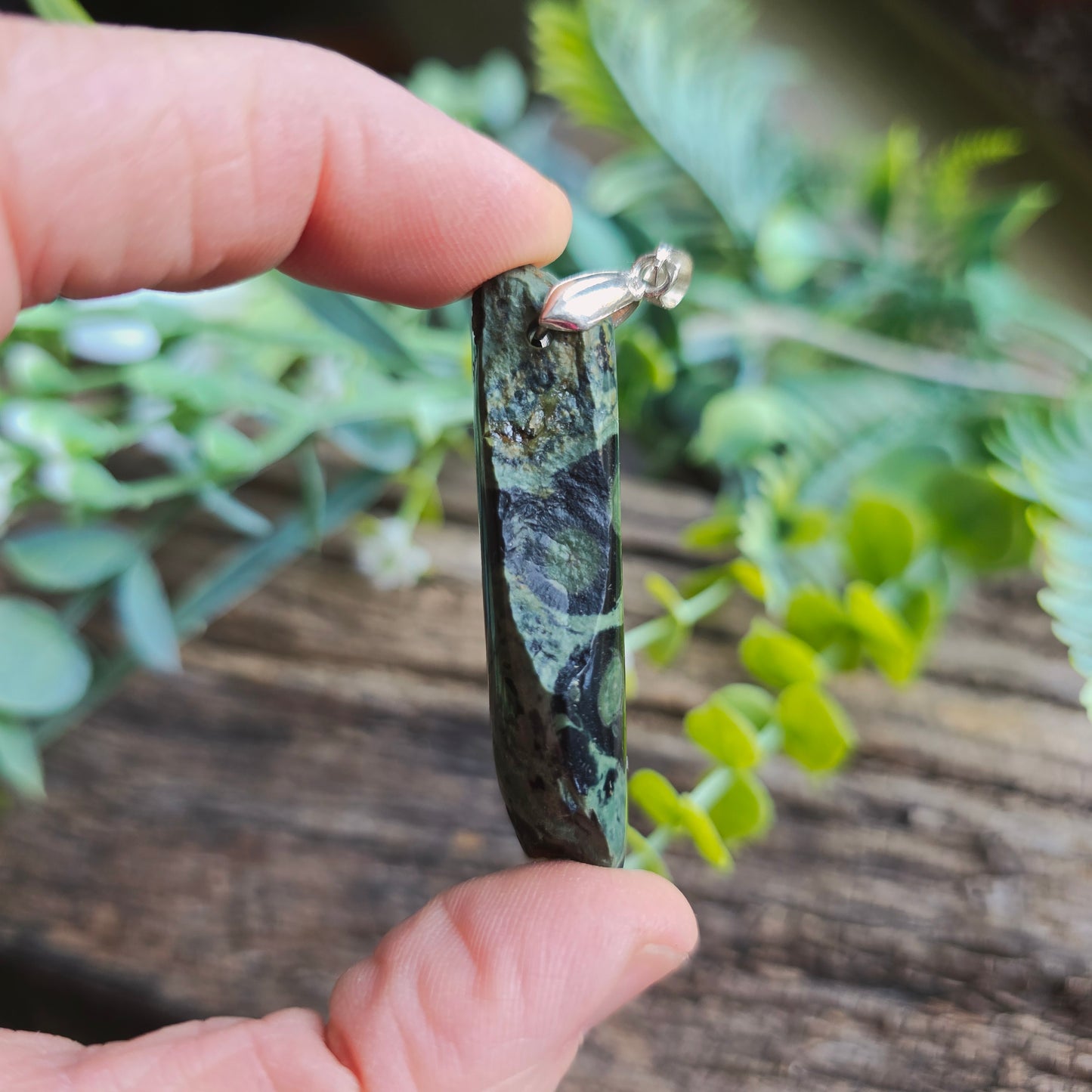 Pendentif en Jaspe kambaba - n°1