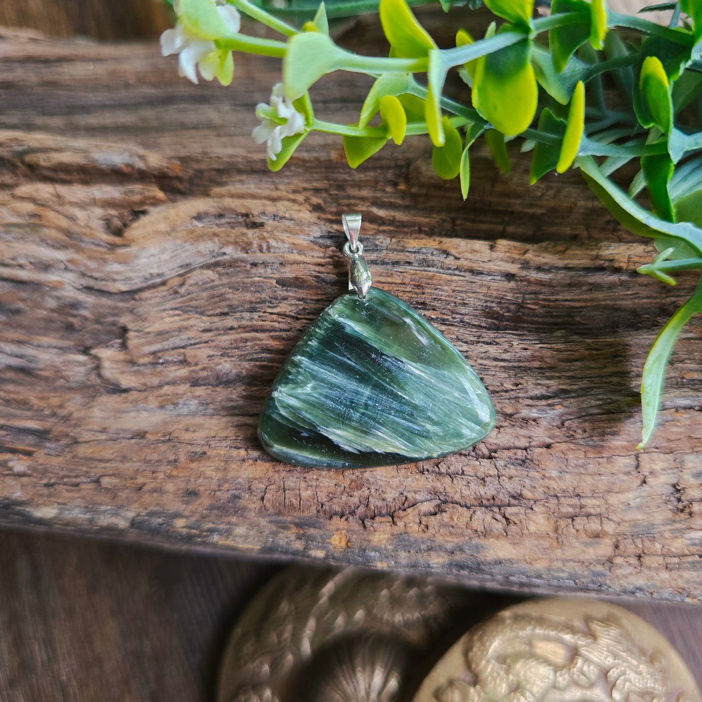 Pendentif en Séraphinite - n°1