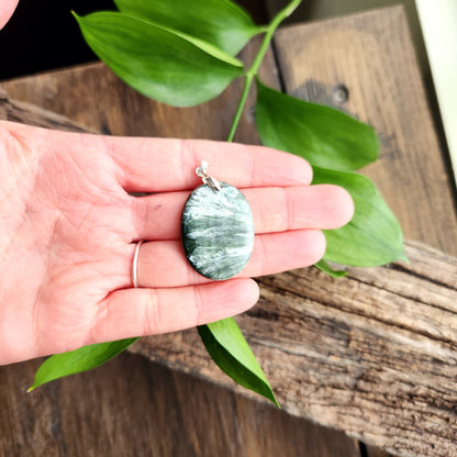 Pendentif en Séraphinite - n°1