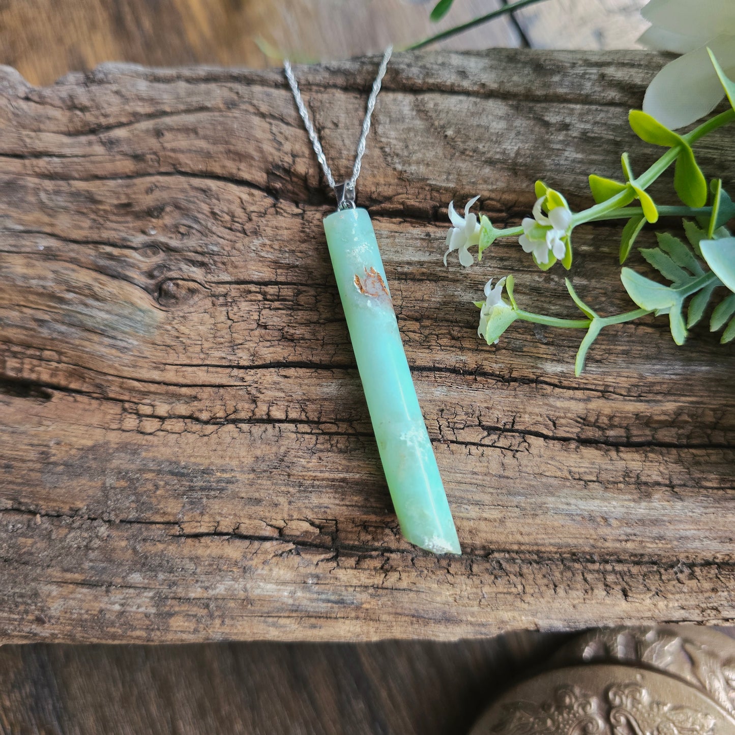 Pendentif Totem en Chrysoprase - n°4