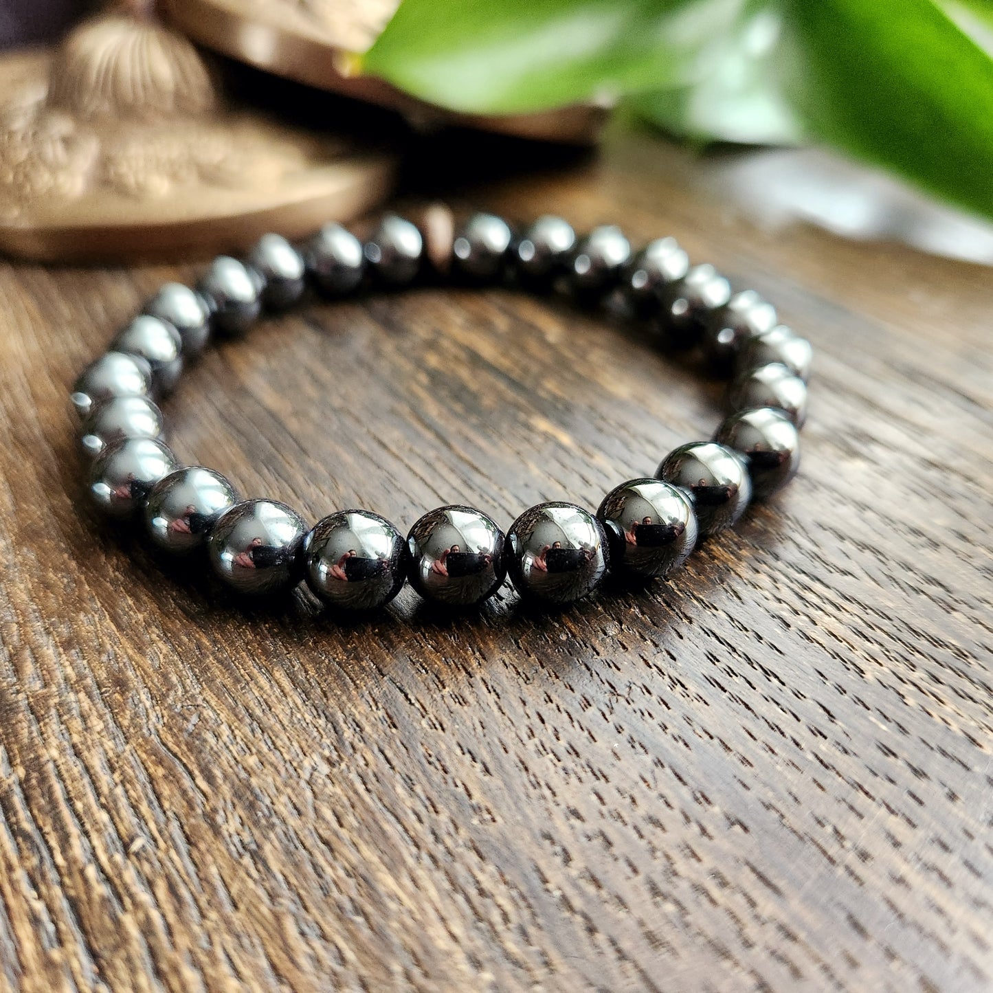Bracelet en Hématite - 8mm