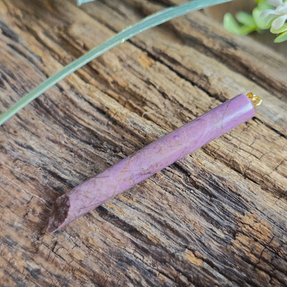 Pendentif Totem en Jade violet - n°4