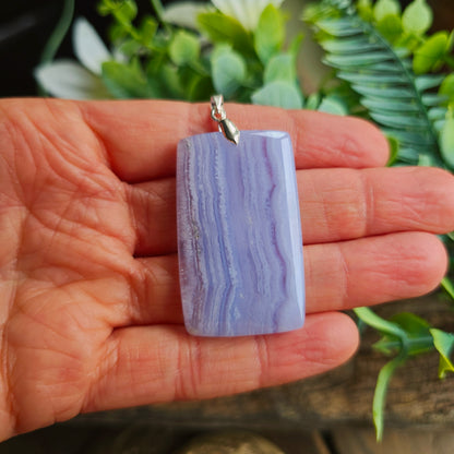 Pendentif en Calcédoine - n°1