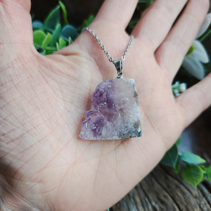 Pendentif en Améthyste brute n°2