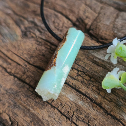 Pendentif Totem en Chrysoprase - n°7
