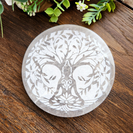 Plaque Arbre de vie & Bouddha