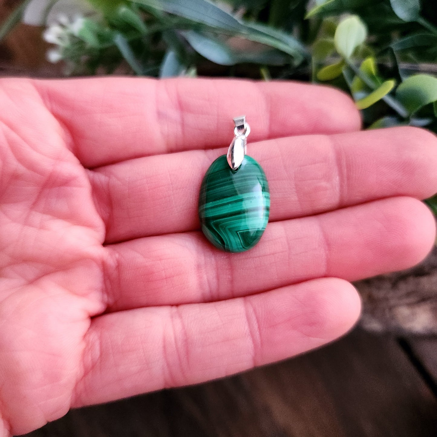 Pendentif en Malachite - n°13