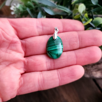 Pendentif en Malachite - n°13